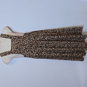 Compagnie Internationale Express Vintage Suspender Overall Jumper Dress XS